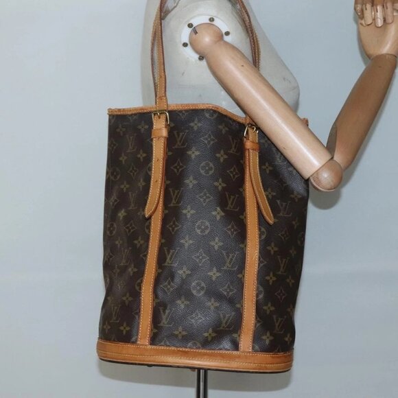 LOUIS VUITTON Monogram Bucket GM Shoulder Bag M42236 LV Auth 138294 - Picture 14 of 16